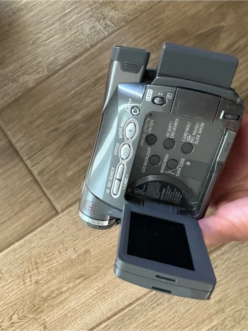 Canon ZR400 Gray Digital Video Camcorder